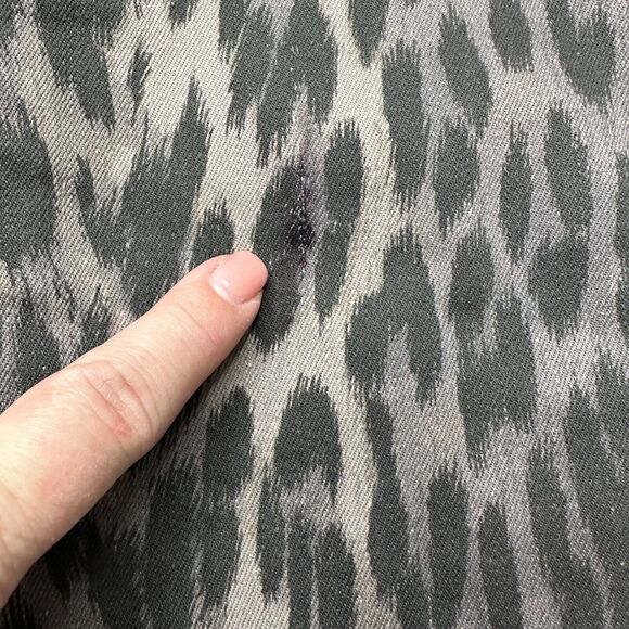 L'Agence Marguerite Leopard Print Ankle Midrise Cropped Pants Women's 26 NWOT - Picture 9 of 11